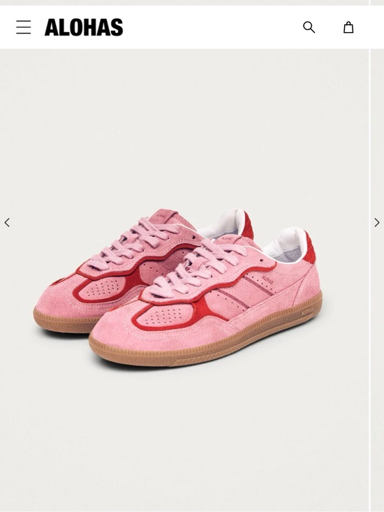 ALOHAS Shoes - ALOHAS Pink & orange sneaker